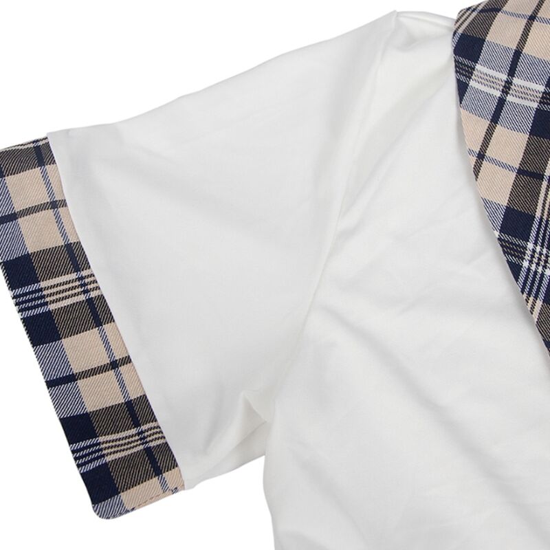 Subblime sexy schoolgirl kostym med topp och kjol