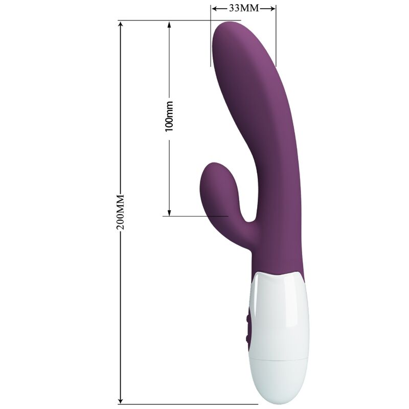 Alvis Rabbit Vibrator från Pretty Love i lila