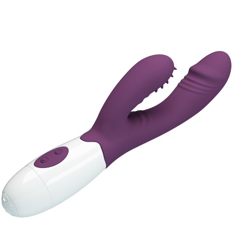 PRETTY LOVE Andre Rabbit Vibrator och G-punkt stimulator i lila