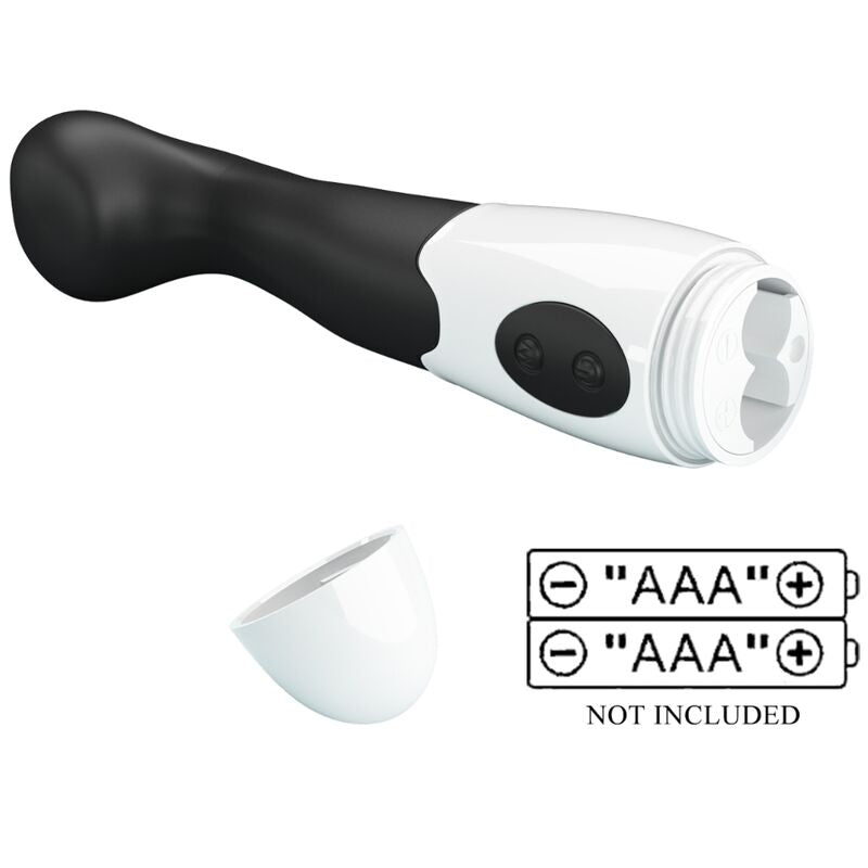 Pretty Love Charles G-spot vibrator i svart med 30 lägen