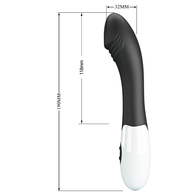 PRETTY LOVE Elemental G-Punkt Vibrator i svart