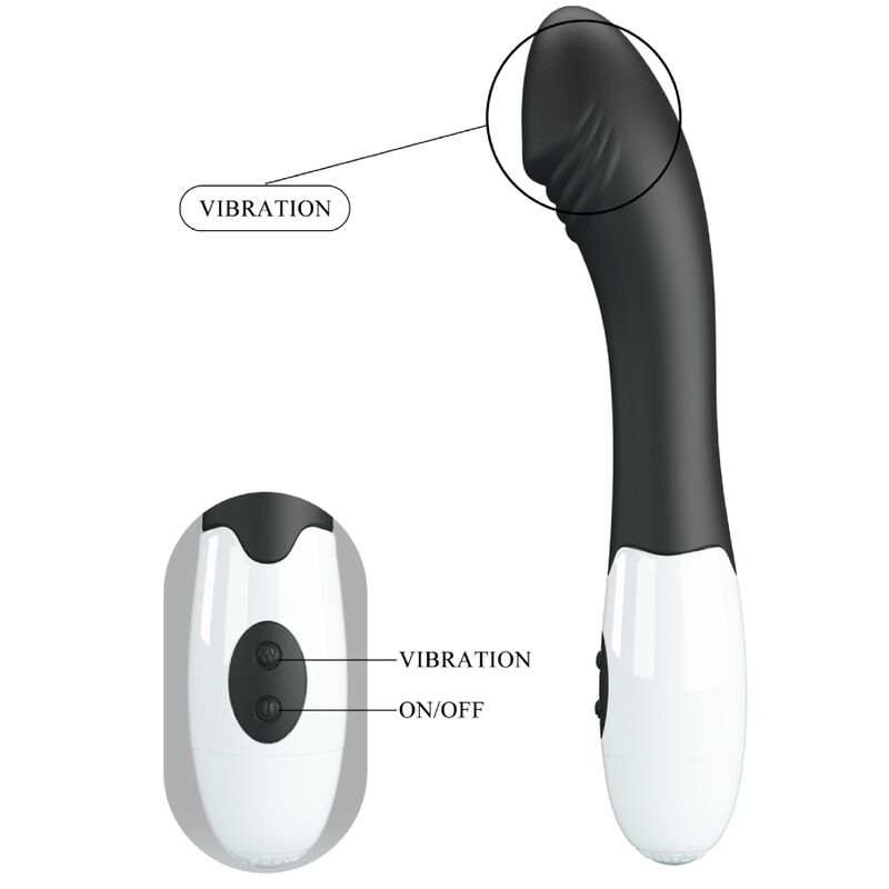 PRETTY LOVE Elemental G-Punkt Vibrator i svart