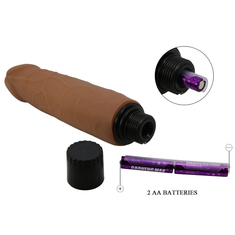 PRETTY LOVE Waldorf realistisk vibrator 18 cm