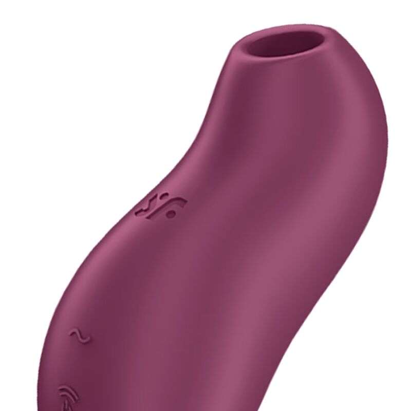 Satisfyer Pocket Pro 1 klitorisstimulator i garnet färg