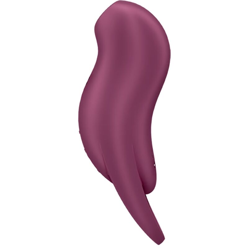 Satisfyer Pocket Pro 1 klitorisstimulator i garnet färg