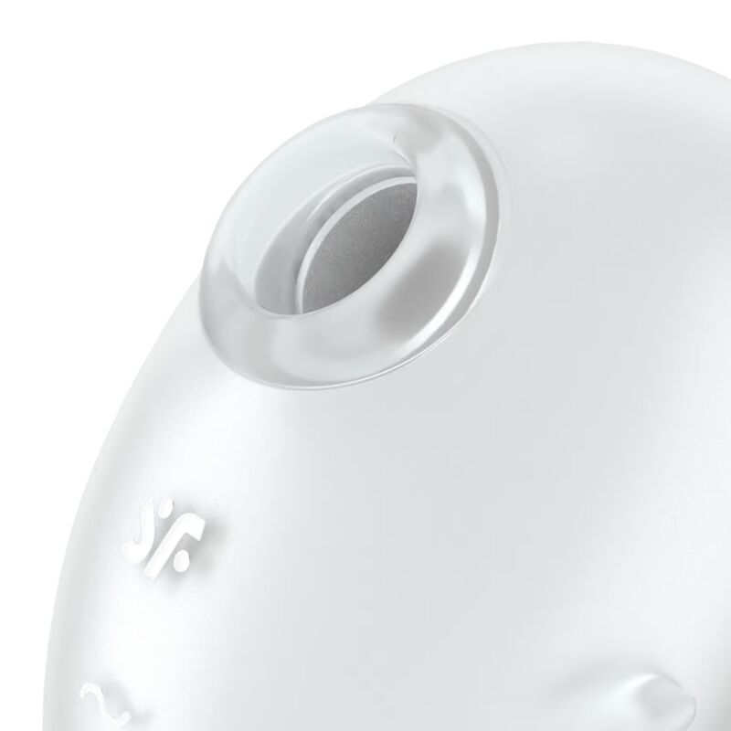 Satisfyer Cutie Ghost liggande vibrator i vit färg