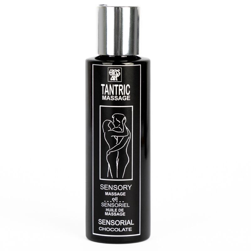 EROS-ART naturlig tantrisk massageolja med choklad 100 ml