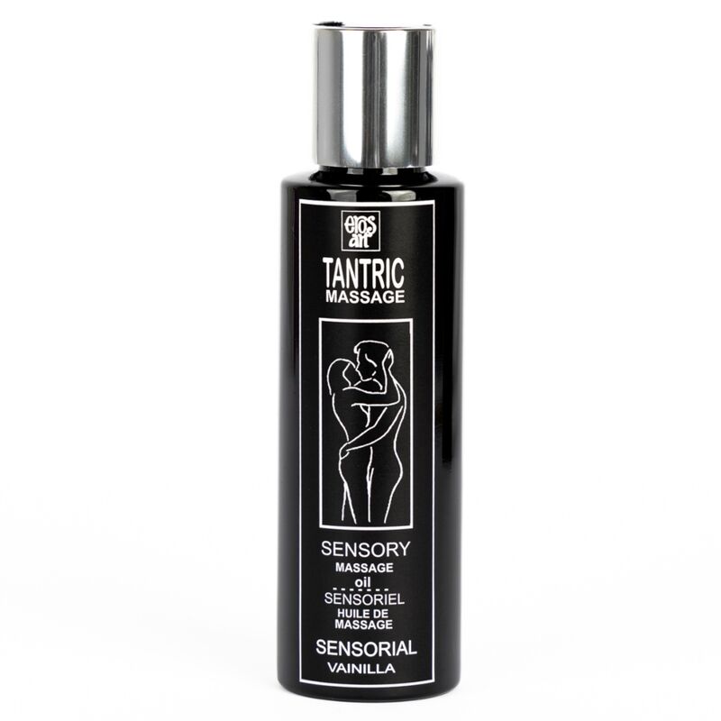 Naturlig tantrisk massageolja med vanilj 100 ml