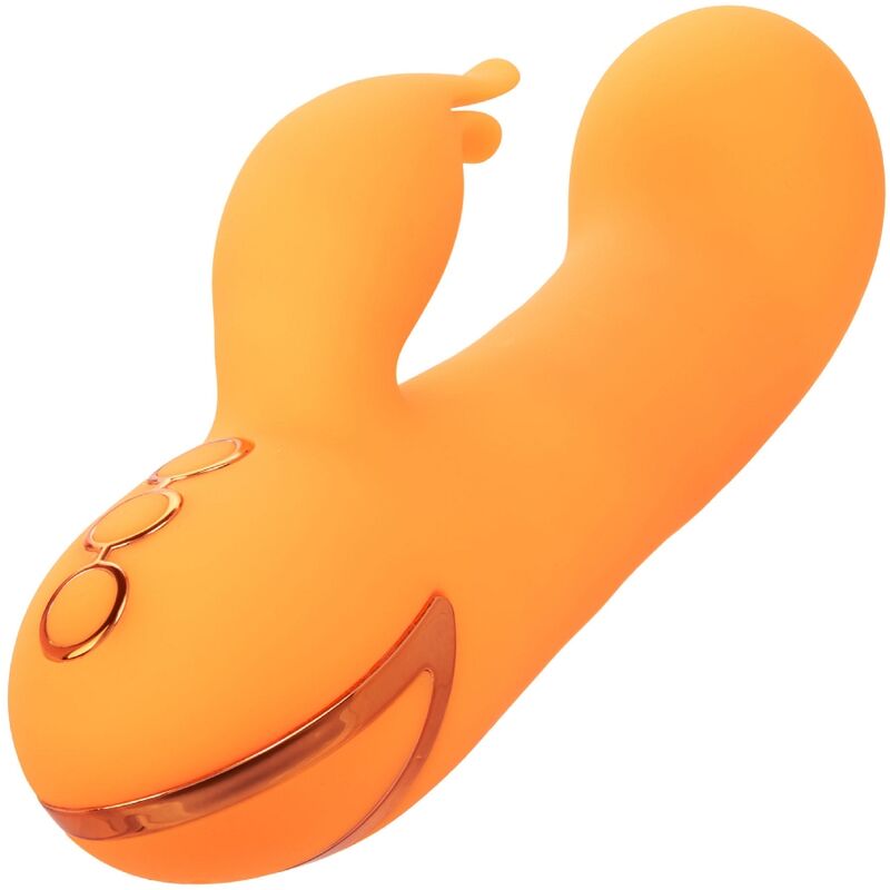 CalExotics Montecito Muse Vibrator Rabbit Orange