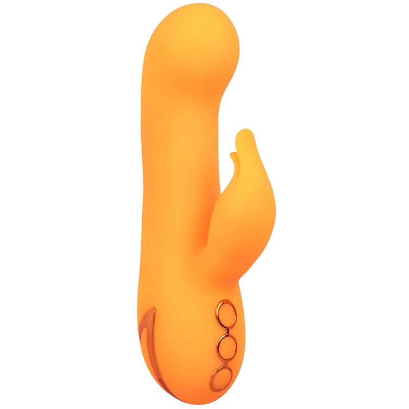 CalExotics Montecito Muse Vibrator Rabbit Orange