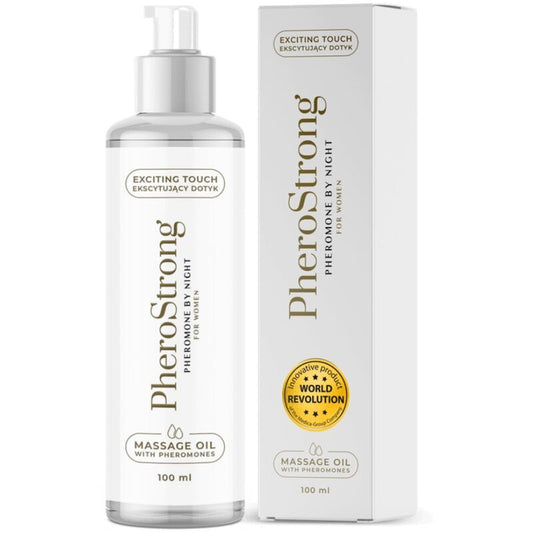 Massageolja By Night för kvinnor med feromoner 100 ml