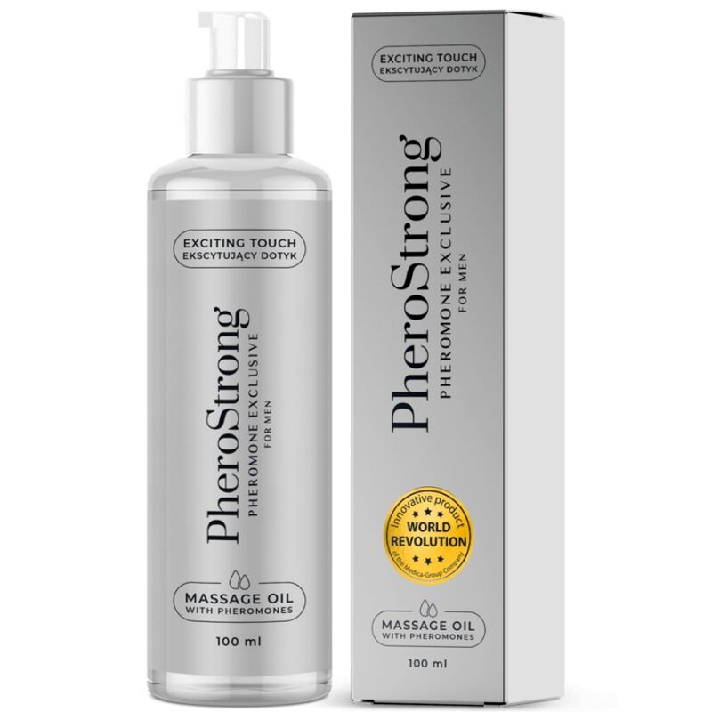 Pherostrong massageolja exklusiv för män 100 ml