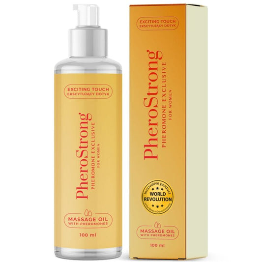Pherostrong massageolja exklusiv för kvinnor 100 ml