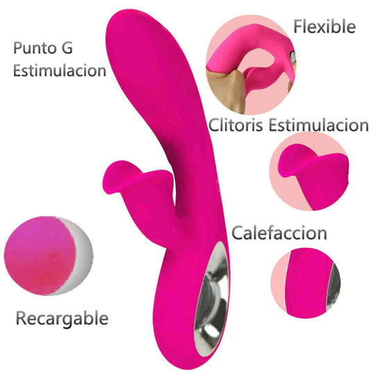 ARMONY DARO vibrator och pull ring stimulator i fuchsia