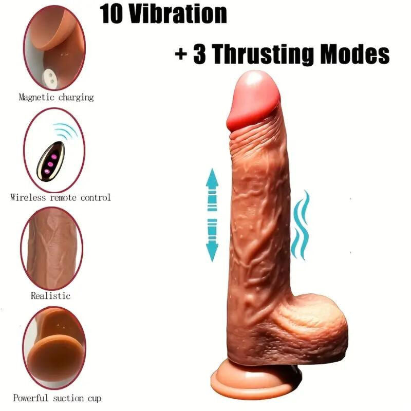 Armony realistisk dildo vibrator med fjärrkontroll 22,5 cm