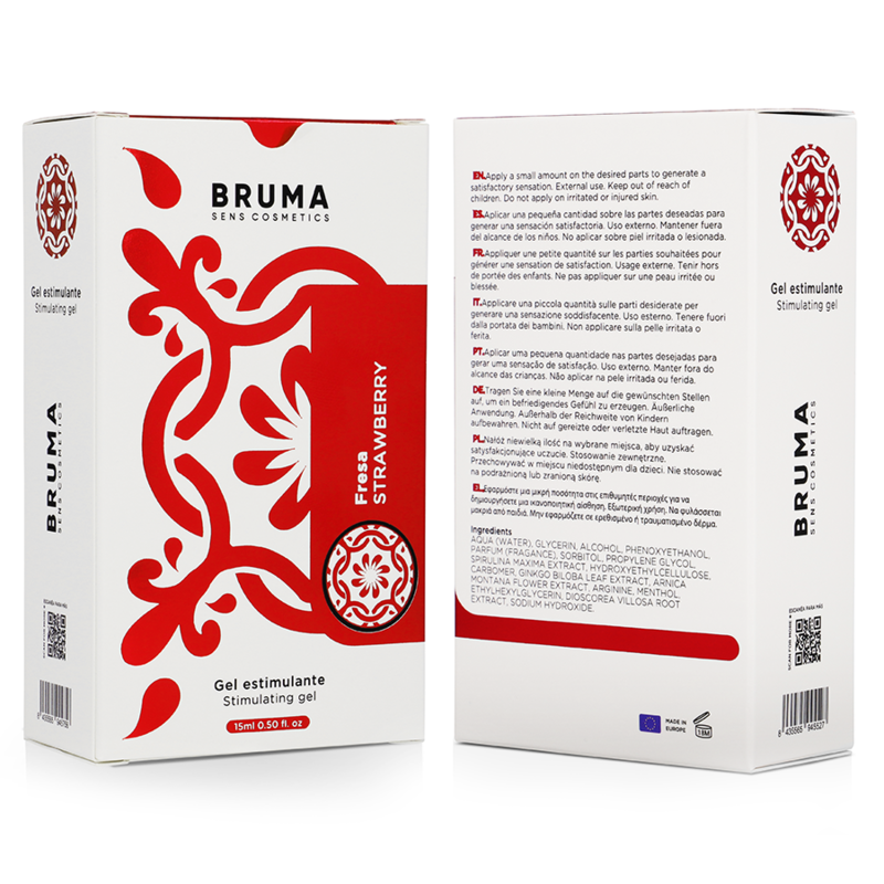 BRUMA - Jordgubbssmak Intensifierande Balsam 15 ml