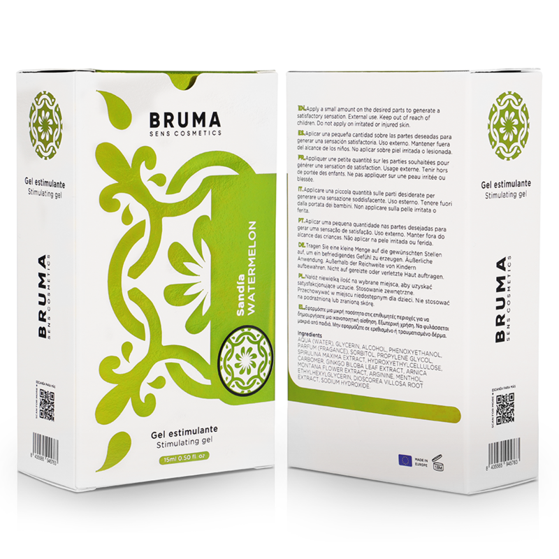 BRUMA - VATTENMELON SMAK STIMULERANDE GEL 15 ML