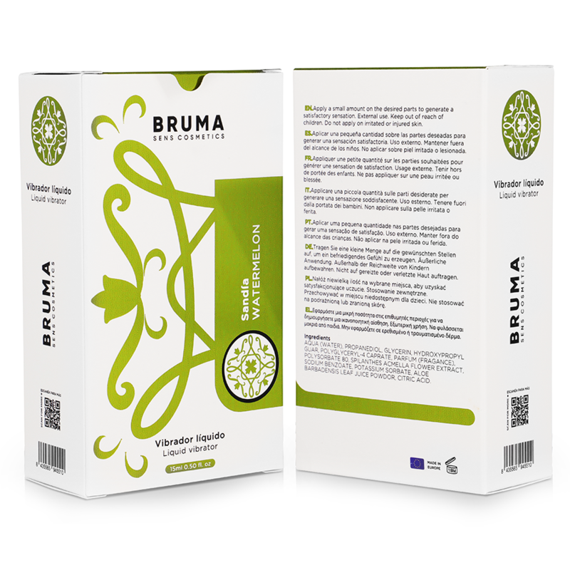 BRUMA Liquid Vibrator med vattenmelon smak 15 ml