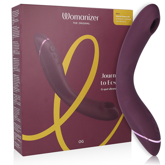 Womanizer OG G-Spot Vibrator i auberginefärg