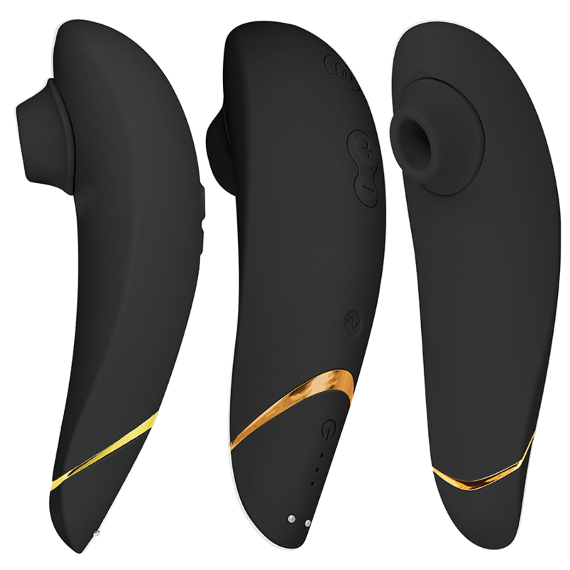WOMANIZER - PREMIUM 2 KLITORAL STIMULATOR SVART
