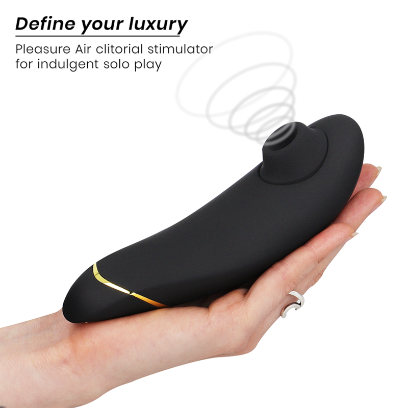 WOMANIZER - PREMIUM 2 KLITORAL STIMULATOR SVART