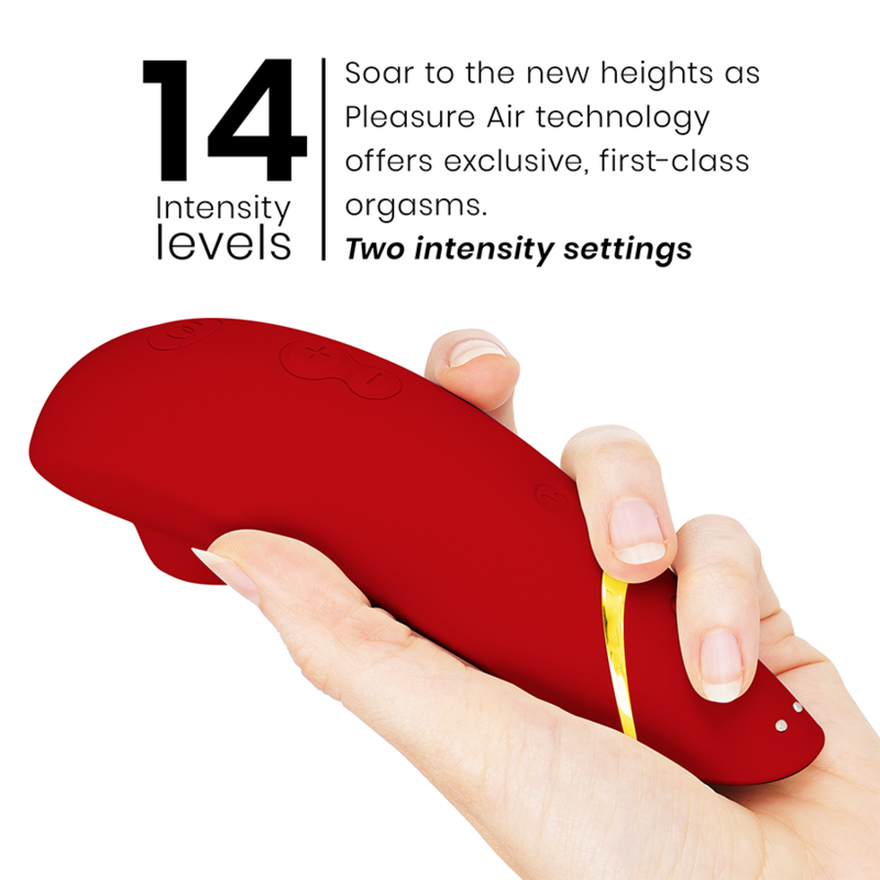 Womanizer Premium 2 klitorisstimulator i bordeaux