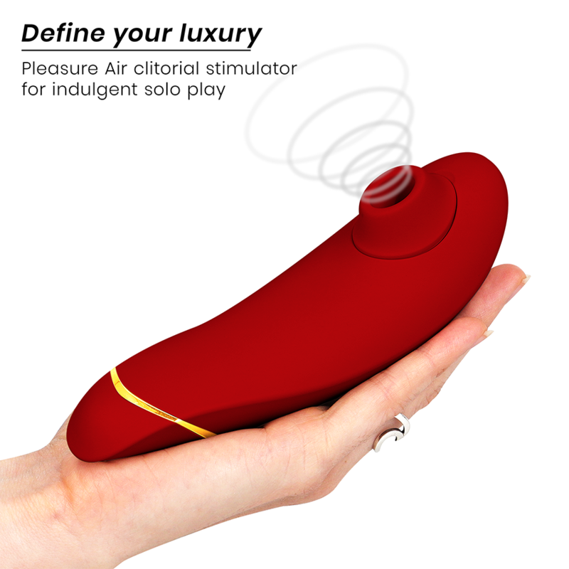 Womanizer Premium 2 klitorisstimulator i bordeaux