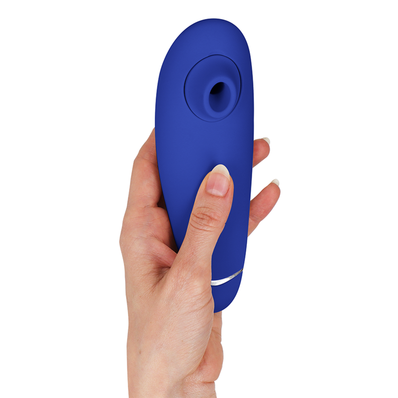 Womanizer Premium 2 klitorisstimulator i blåbärsfärg