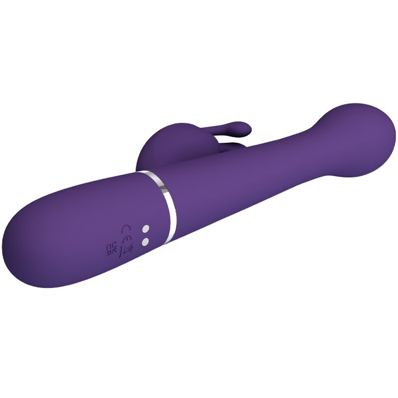 Pretty Love Dejon Rabbit Vibrator 3 i 1 lila