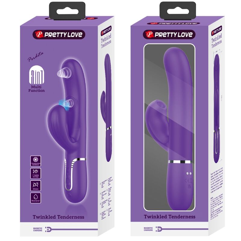 Pretty Love Perlita G-spot vibrator i lila