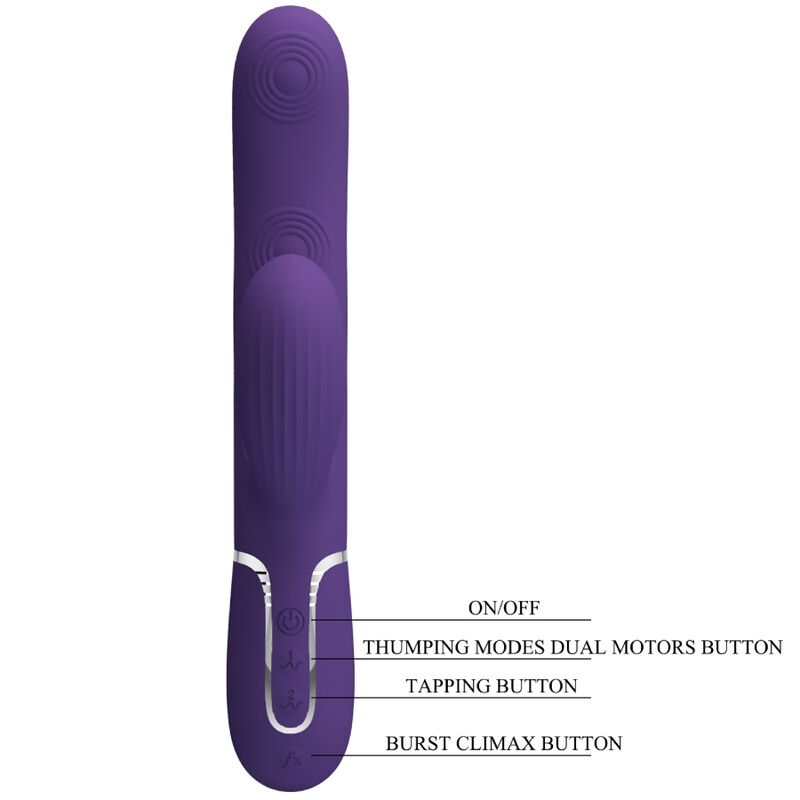 Pretty Love Perlita G-spot vibrator i lila