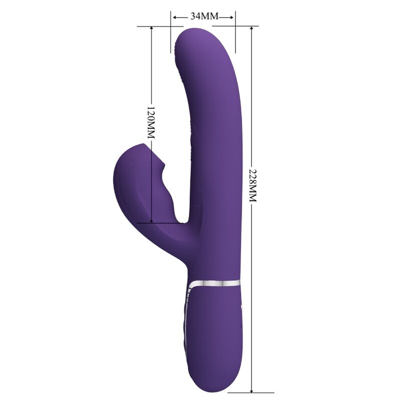 Pretty Love Perlita G-spot vibrator i lila