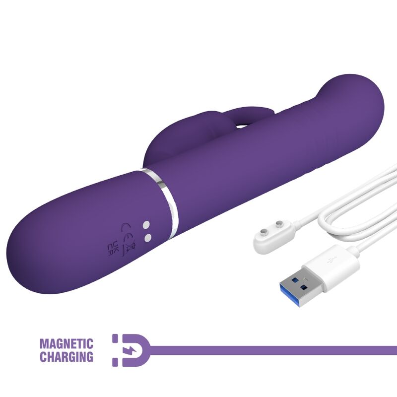 PRETTY LOVE - COALE RABBIT VIBRATOR 4 I 1 LILA