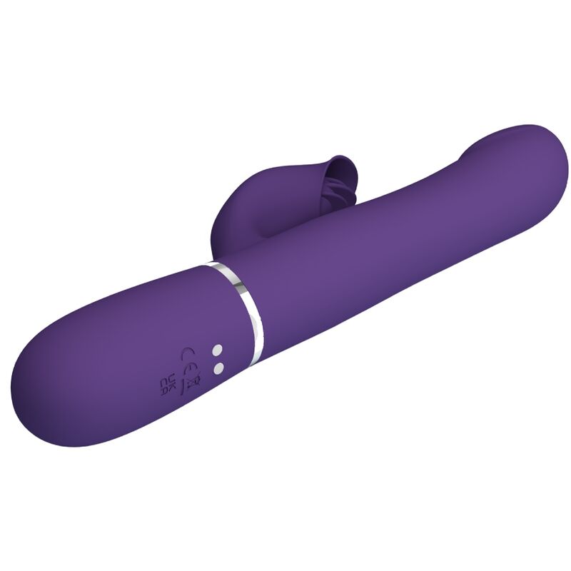 Pretty Love Zalin Rabbit Vibrator 4 i 1 i lila