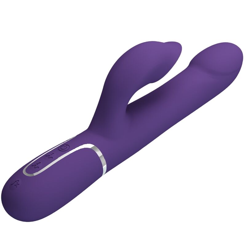 Pretty Love Zalin Rabbit Vibrator 4 i 1 i lila