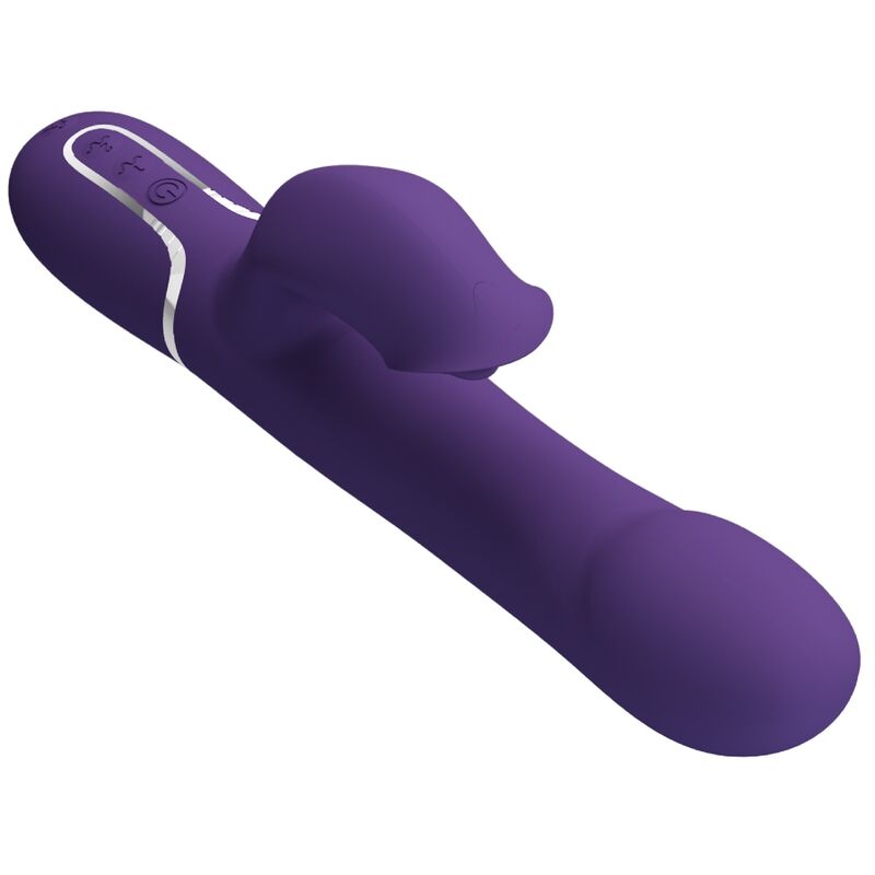 Pretty Love Zalin Rabbit Vibrator 4 i 1 i lila