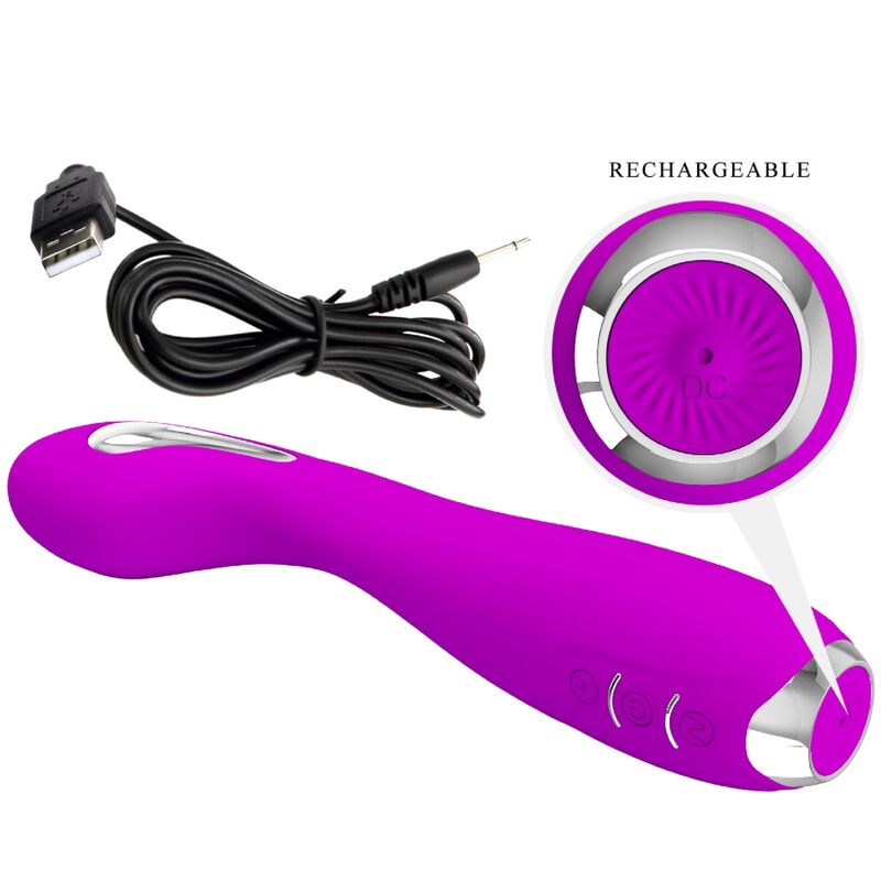 Pretty Love Hector elektrostötsvibrator i violett