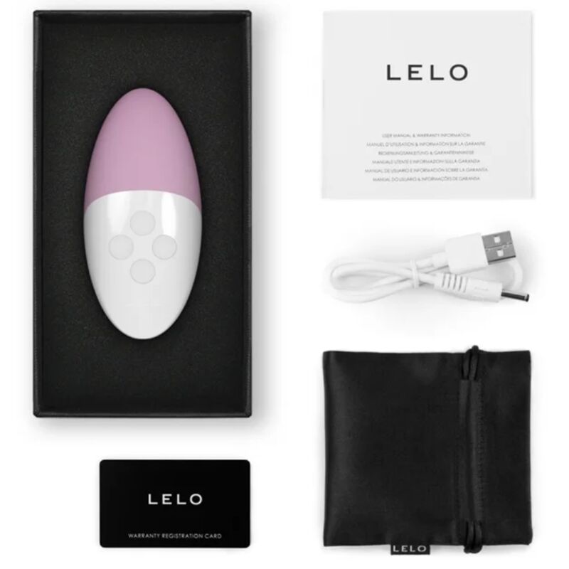 LELO SIRI 3 klitorismassager i mjuk rosa färg