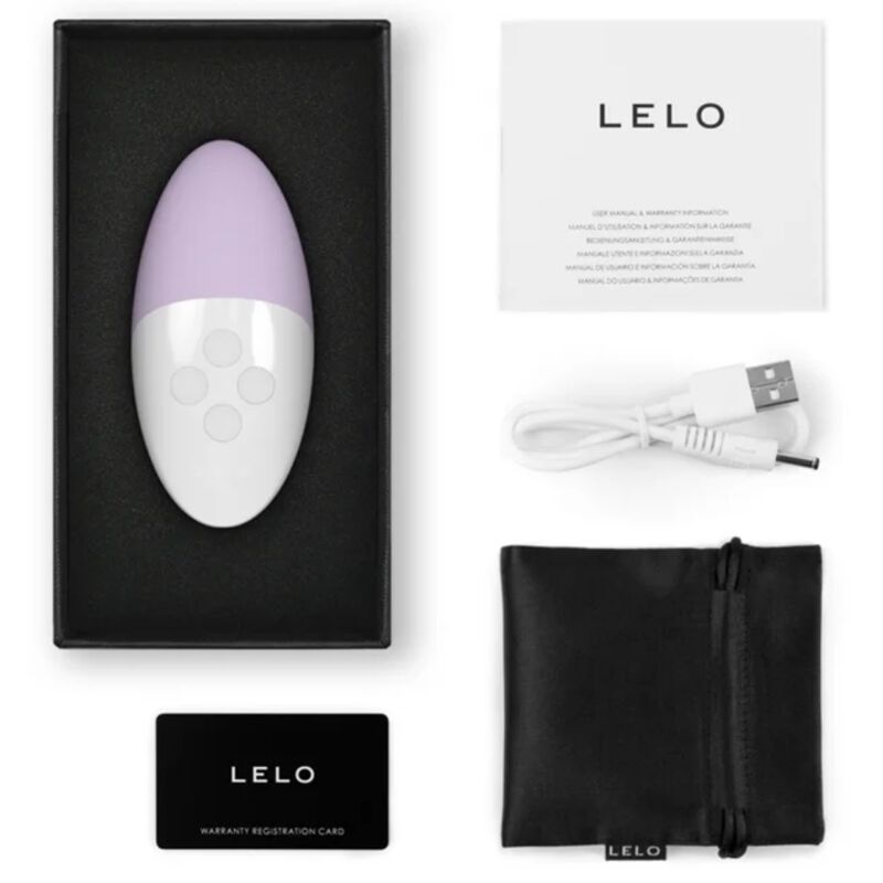 LELO SIRI 3 klitorismassager i färgen Calm Lavender