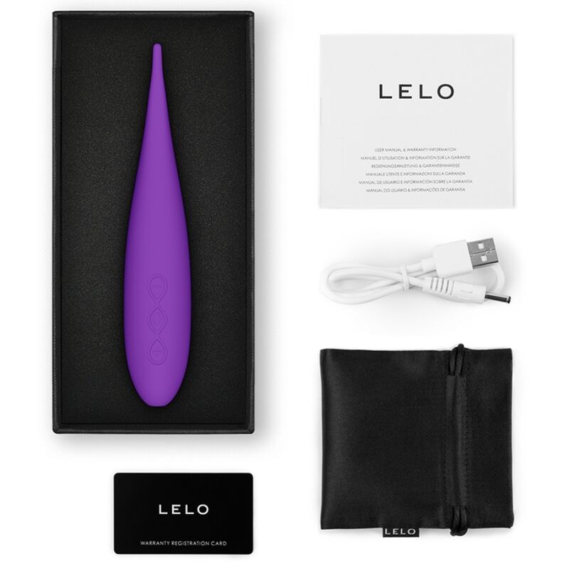 LELO DOT Travel klitorisstimulator i lila