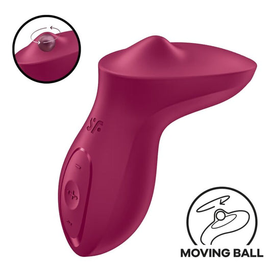 Satisfyer Exciterrr liggande klitorisstimulator i bärfärg