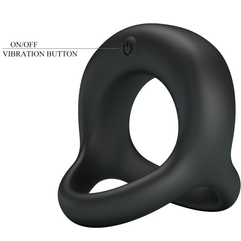 PRETTY LOVE ELLIOTT svart vibratorring