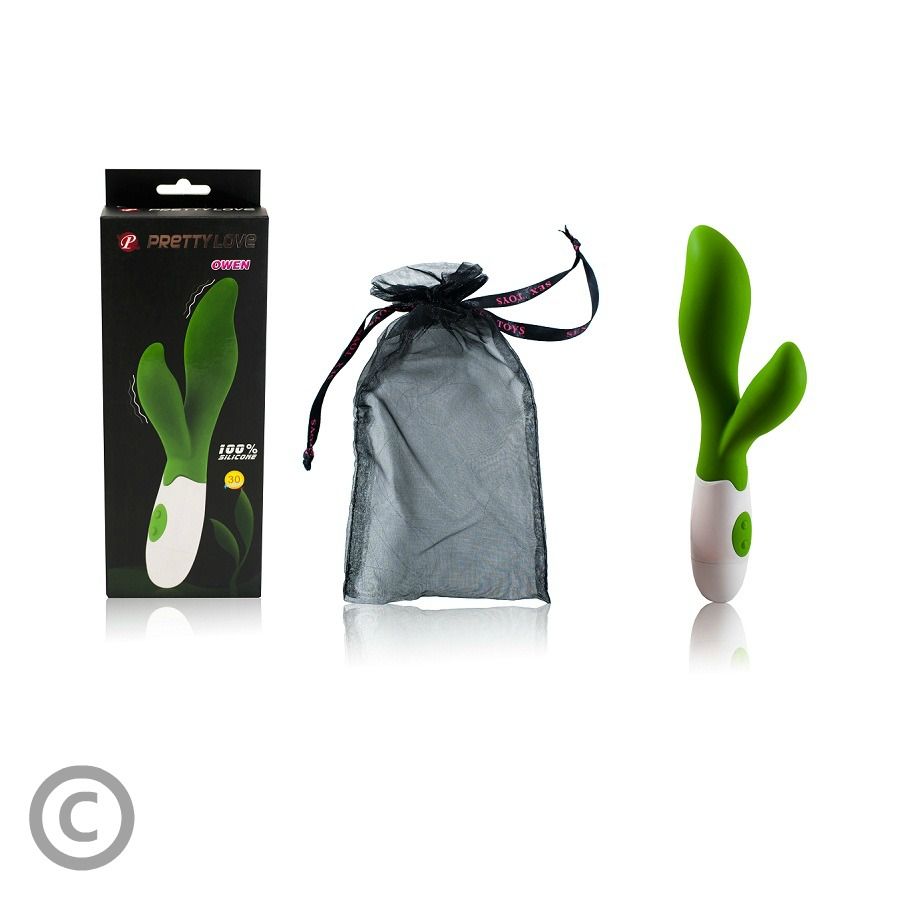 Pretty Love Flirtation Owen grön vibrator
