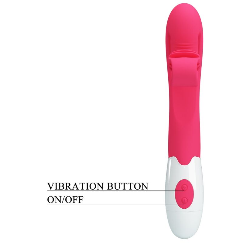 ROMANCE - Rosa vibrator och stimulator 30 hastigheter