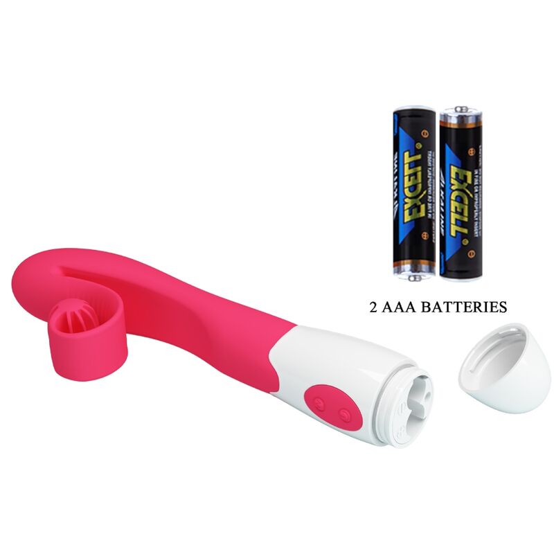ROMANCE - Rosa vibrator och stimulator 30 hastigheter