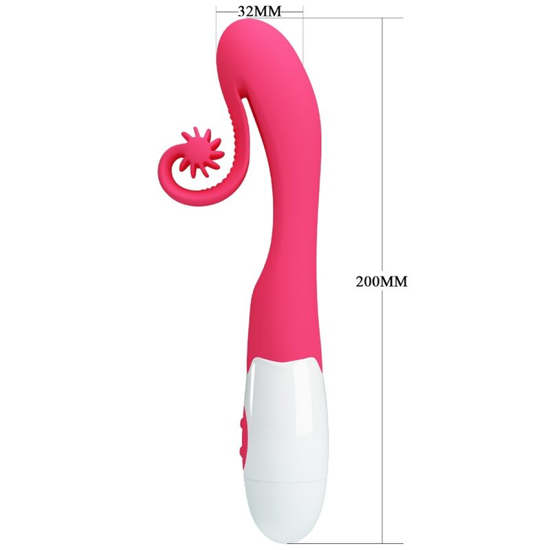 ROMANCE - Rosa vibrator och stimulator 30 hastigheter