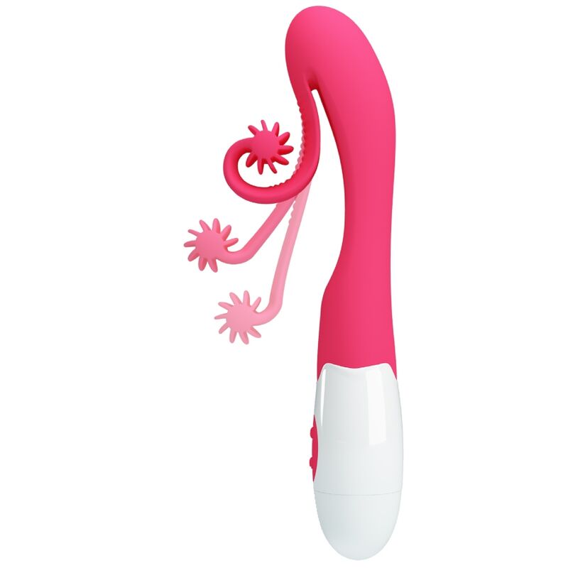 ROMANCE - Rosa vibrator och stimulator 30 hastigheter