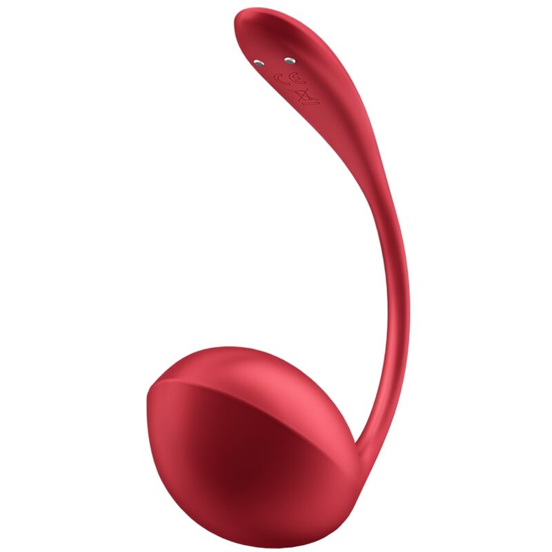 SATISFYER - SHINY PETAL G POINT FJÄRRKONTROLL STIMULATOR RÖD GRATIS APP