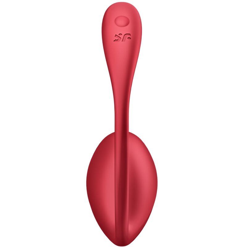 SATISFYER - SHINY PETAL G POINT FJÄRRKONTROLL STIMULATOR RÖD GRATIS APP