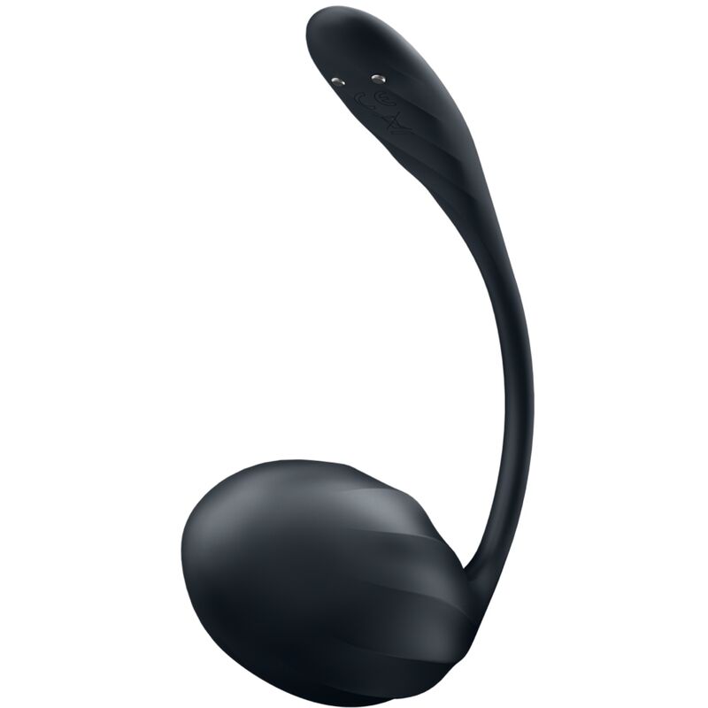 SATISFYER - Ribbad Petal G-Punkt Stimulator med Fjärrkontroll Svart Gratis App